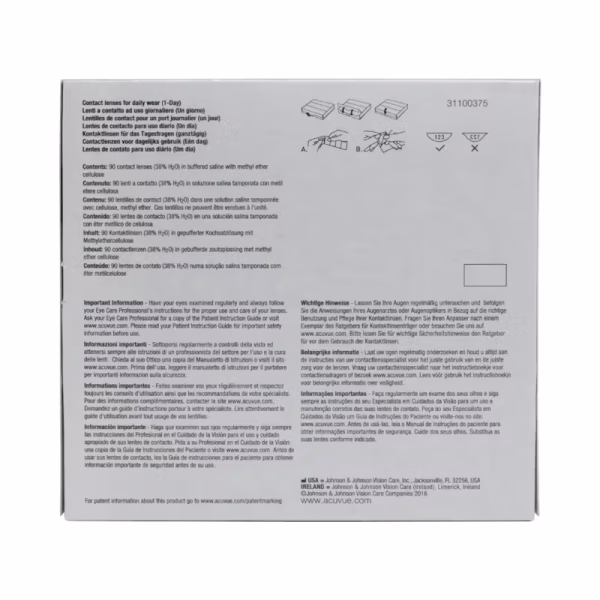 Acuvue Oasys 1-Day with HydraLuxe 90er – Bild 2