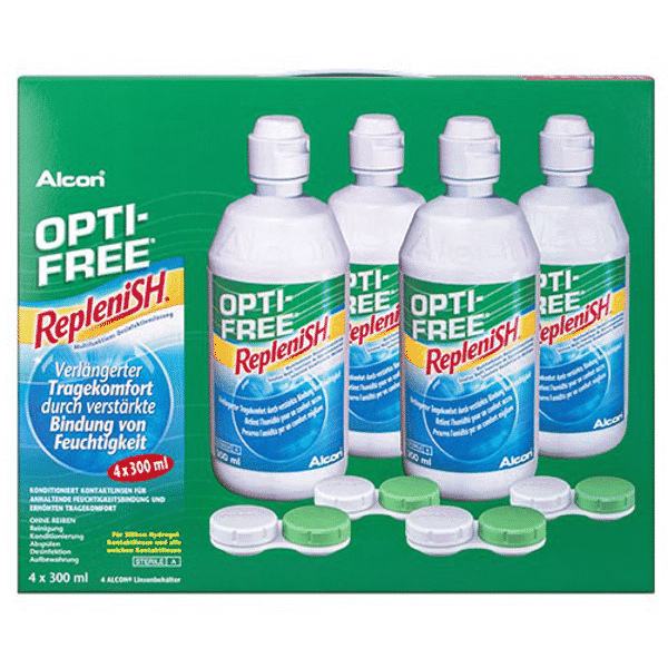 Opti-Free RepleniSH - 4 x 300ml
