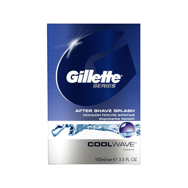 Image of Gillette Cool Wave Splash After Shave – 100ml