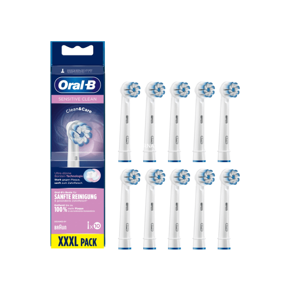 Oral-B Zahnbürstenkopf - Clean 10er Sensitive