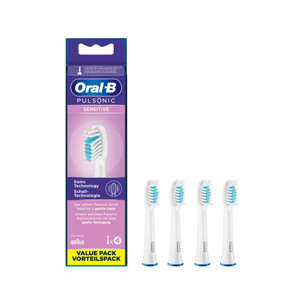 Oral-B Pulsonic Sensitive Zahnbürstenkopf - 4er